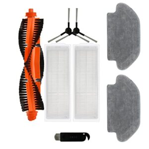 Reverbo Replenishment Kit | Replacement Parts | Accessories Compatible with Mi Robotic Vacuum-Mop P (with 2 Full Wet Mop Cloths)