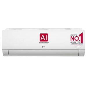 LG 1.5 Ton 3 Star AI DUAL Inverter Split AC (Copper, Super Convertible 6-in-1 Cooling, HD Filter with Anti-Virus Protection, 2023 Model, RS-Q19JNXE, White)