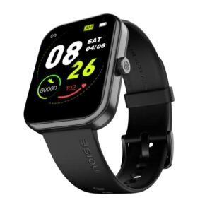 Noise Pulse 2 Max Advanced Bluetooth Calling Smart Watch with 1.85'' Display, 550 NITS Brightness, Smart DND, 10 Days Battery, 100 Sports Modes, Smart Watch for Men and Women - (Jet Black)