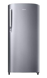 Samsung 192 L 2 Star Direct Cool Single Door Refrigerator (RR19A241BGS/NL, Grey Silver, 2022 Model)