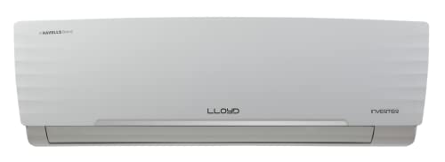 Lloyd 1.5 Ton 5 Star Inverter Split AC (5 in 1 Convertible, 100% Copper, Anti-Viral + PM 2.5 Filter, 2023 Model, White with Chrome Deco Strip, GLS18I5FWBEV)