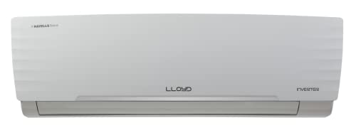 Lloyd 1.0 Ton 3 Star Inverter Split AC with Anti-Viral + PM 2.5 Filter (GLS12I3FWAVG, 100% Copper, Clean Filter Indication, Installation Check & Chrome Deco Strip), White with Chrome Deco Strip