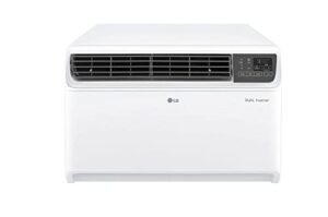 LG 1.5 Ton 3 Star DUAL Inverter Window AC (Copper, Convertible 4-in-1 cooling, HD Filter, 2022 Model, PW-Q18WUXA, White)
