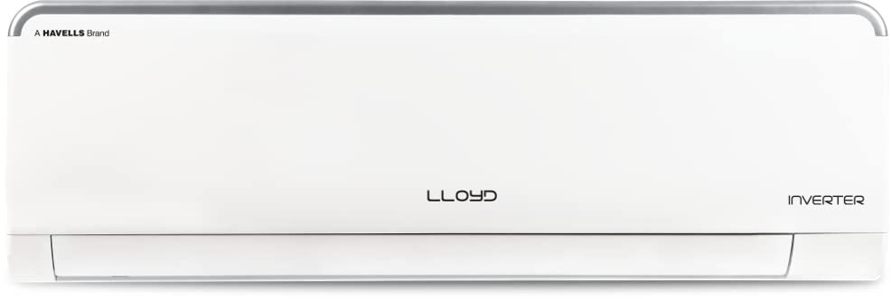 Havells-Lloyd 0.8 Ton 3 Star Inverter Split AC (5 in 1 Convertible, 100% Copper, Anti-Viral + PM 2.5 Filter, 2023 Model, White with Silver Deco Strip, GLS09I3FWSEV)