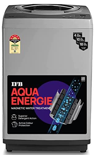 IFB 7.0 Kg 5 Star Top Load Washing Machine Aqua Conserve (TL-RES 7.0KG AQUA, Light Grey, Hard Water Wash, Smart Sense)