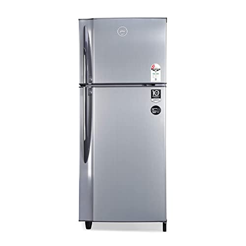 Godrej 236 L 2 Star Inverter Frost-Free Double Door Refrigerator with Jumbo Vegetable Tray (RF EON 236B 25 HI SI ST, Stainless Steel)- 2022 Model