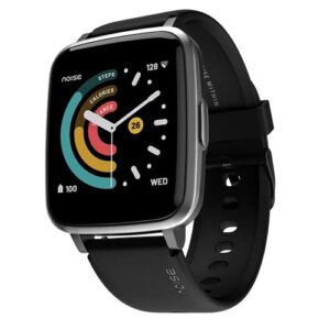 Noise ColorFit Pulse Smartwatch with 3.56 cm (1.4") Full Touch HD Display, SpO2, Heart Rate, Sleep Monitors & 10-Day Battery - Jet Black