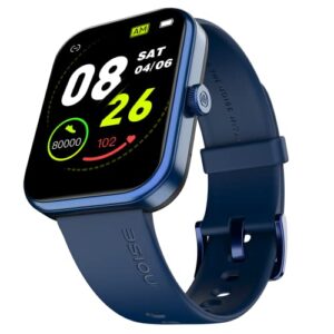Noise Pulse 2 Max Advanced Bluetooth Calling Smart Watch with 1.85'' TFT and 550 Nits Brightness, Smart DND, 10 Days Battery, 100 Sports Mode, Smartwatch for Men and Women - (Midnight Blue)