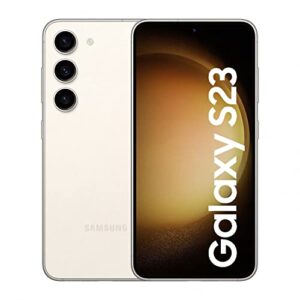 Samsung Galaxy S23 5G (Cream, 8GB, 256GB Storage)