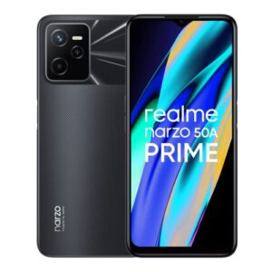 realme narzo 50A Prime (Flash Black, 4GB RAM+64GB Storage) Full High Definition+ Display |50MP AI Triple Camera| Charger Included