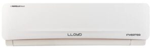 Lloyd 2.0 Ton 5 Star Inverter Split Ac (5 In 1 Convertible, Copper, Anti-Viral + Pm 2.5 Filter, 2023 Model, White With Golden Deco Strip, Gls24I5Fwgev)