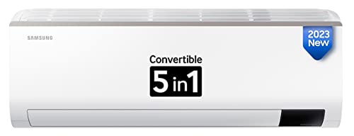 Samsung 1 Ton 3 Star Inverter Split Ac (Copper, Convertible 5-In-1 Cooling Mode, Easy Filter Plus (Anti-Bacteria), 2023 Model Ar12Cylzabe White)