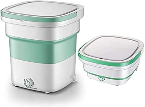 OCTRA Mini Foldable Top Load Washing Machine Portable Small Automatic Cleaning Washer with Capacity of 2 kg Multicolour