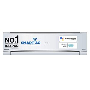 Panasonic 1.5 Ton 3 Star Wi-Fi Inverter Smart Split AC (Copper Condenser, 7 in 1 Convertible with additional AI Mode, PM 0.1 Air Purification Filter, CS/CU-SU18YKYWT,2023 Model, White)