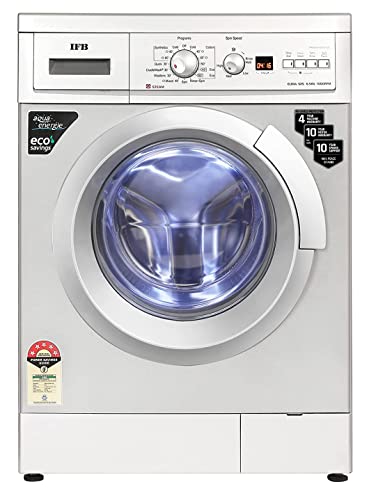 IFB 6.5 Kg 5 Star Front Load Washing Machine 2X Power Dual Steam (ELENA SXS 6510, Silver, Active Colour Protection, Hard Water Wash)