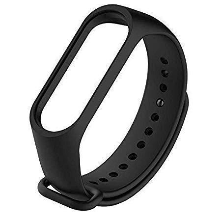 HUG PUPPY Smart Fitness Band for Men and Women (M3-Strap-Band-Black)