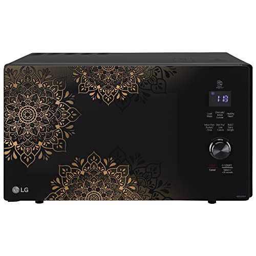 LG 28 L Charcoal Convection All In One Microwave Oven (MJEN286UI, Black, Healthy Heart Auto Cook Menu)