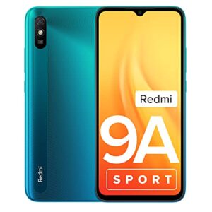 Redmi 9A Sport (Coral Green, 2GB RAM, 32GB Storage) | 2GHz Octa-core Helio G25 Processor | 5000 mAh Battery