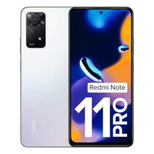 Redmi Note 11 Pro (Phantom White, 8GB RAM, 128GB Storage)| 67W Turbo Charge | 120Hz Super AMOLED Display | Charger Included | Get 2 Months of YouTube Premium Free!