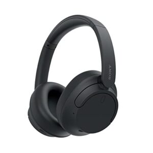 Sony WH-CH720N, Wireless Over-Ear Active Noise Cancellation Headphones with Mic, up to 50 Hours Playtime, Multi-Point Connection, App Support, AUX & Voice Assistant Support for Mobile Phones (Black)