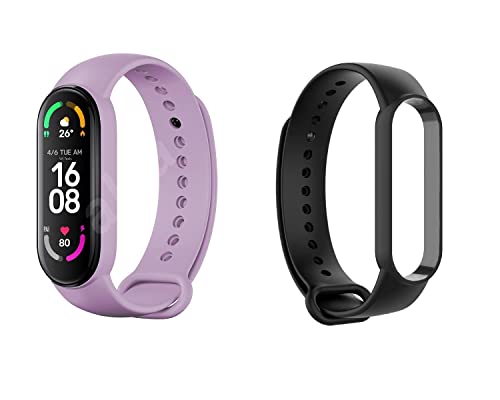 Waylon M6 Smart Band Wireless Sweatproof Fitness Band| Activity Tracker| Blood Pressure| Heart Rate Sensor| Sleep Monitor| Step Tracking All Android Device & iOS Device (Purple)