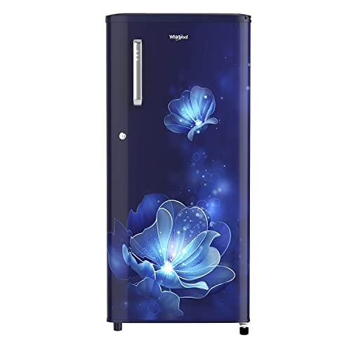 Whirlpool 184 L 4 Star Inverter Direct-Cool Single Door Refrigerator (205 WDE PRM 4S Inv SAPPHIRE RADIANCE-Z, Sapphire Radiance, Large Vegetable Box, 2023 Model)