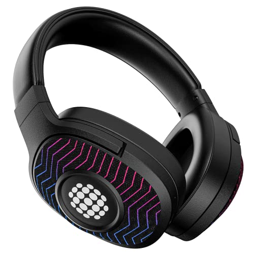 boAt Rockerz 550 Sunburn Edition with 50MM Drivers, 20 Hours Playback, Physical Noise Isolation and Soft Padded Earcups Over Ear Wireless Headphone(Cosmic Black)