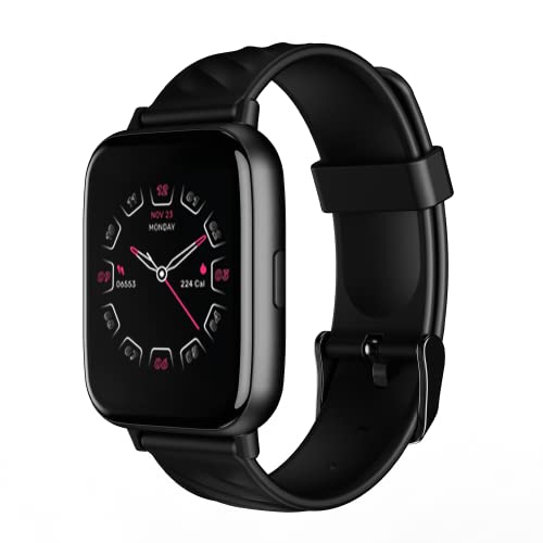 boAt Wave Prime47 Smart Watch with 1.69" HD Display, 700+ Active Modes, ASAP Charge, Live Cricket Scores, Crest App Health Ecosystem, HR & SpO2 Monitoring(Matte Black)