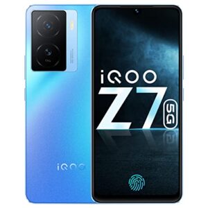 iQOO Z7 5G by vivo (Norway Blue, 8GB RAM, 128GB Storage) | Dimensity 920 5G 6nm Processor | 64MP OIS Ultra Stable Camera | Segment's Brightest AMOLED Display | 44W FlashCharge