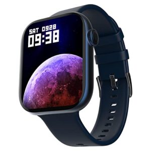 Fire-Boltt Ring 3 Smart Watch 1.8 Biggest Display with Advanced Bluetooth Calling Chip, Voice Assistance,118 Sports Modes, in Built Calculator & Games, SpO2, Heart Rate Monitoring (Navy)
