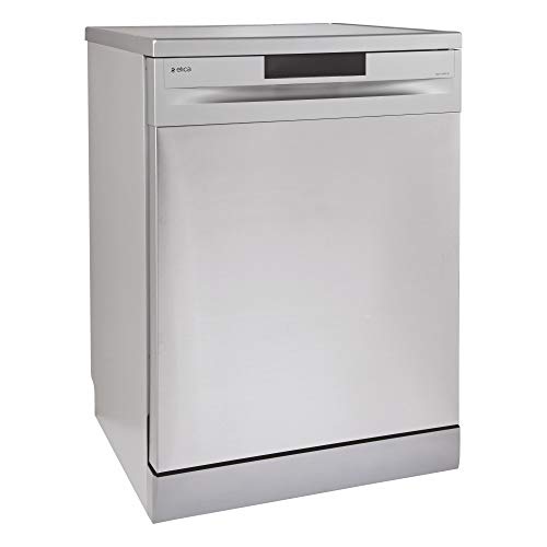 Elica 12 Place Settings Dishwasher With Soft Touch Control Panel (FREE STANDING DISH WASHER WQP12-7605V, Stainless Steel)