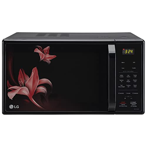 LG 21 L Convection Microwave Oven (MC2146BR, Black, Diet Fry)