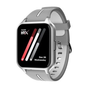 Noise X-Fit 1 (HRX Edition) Smart Watch Fitness Tracker with 1.52"(3.9cm) IPS TruView Display, Best in Class Resolution, Spo2, Stress, 24 * 7 Heart Rate Monitor & 10 Day Battery (Silver Grey)