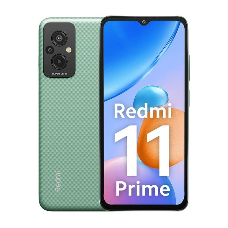 Redmi 11 Prime (Playful Green, 4GB RAM, 64GB Storage) | Prime Design | High Performance Helio G99 | 50 MP AI Triple Cam | 5000 mAh | 22.5W