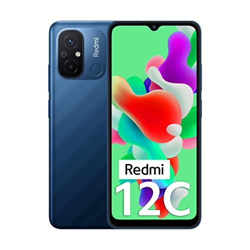 Redmi 12C (Royal Blue, 6GB RAM, 128GB Storage)