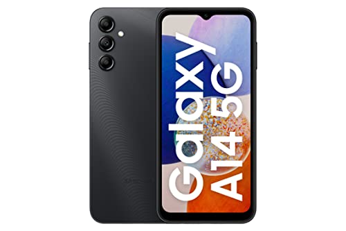 Samsung Galaxy A14 5G (Black, 6GB, 128GB Storage) | Triple Rear Camera (50 MP Main) | Upto 12 GB RAM with RAM Plus | Travel Adapter to be Purchased Separately