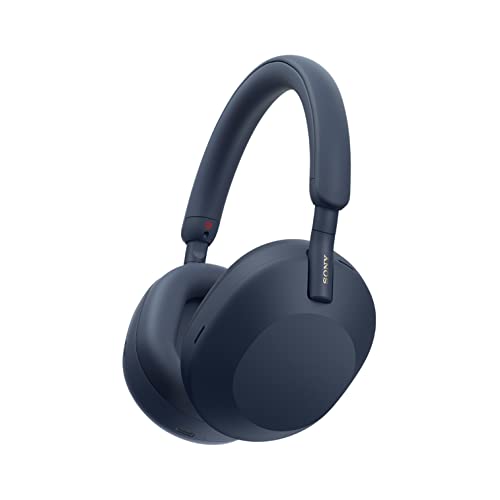 Sony WH-1000XM5 Wireless Industry Leading Active Noise Cancelling Headphones,8 Mics for Clear Calling,30Hr Battery,3 Min Quick Charge = 3 Hours Playback,Multi Point Connectivity,Alexa - Mid Night Blue