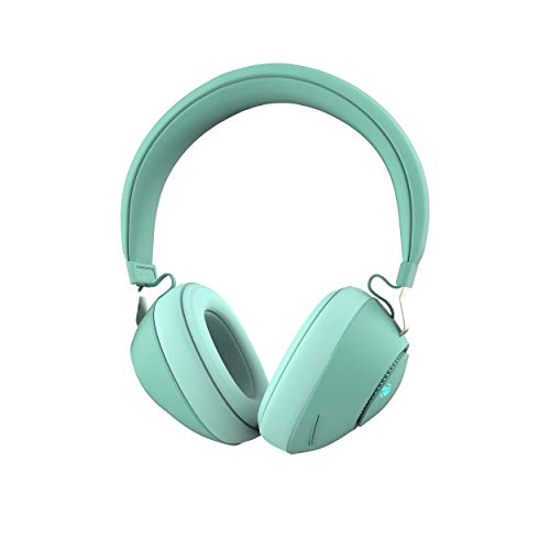 ZEBRONICS Zeb-Duke Wireless Bluetooth Over The Ear Headphone with Mic - (Green)