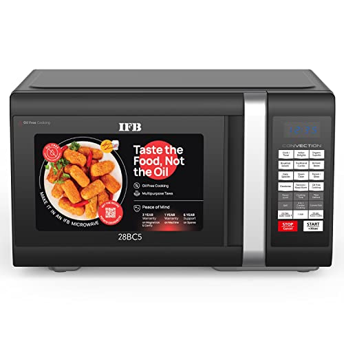 IFB 28 L Convection Microwave Oven (28BC5, Black, With Starter Kit)