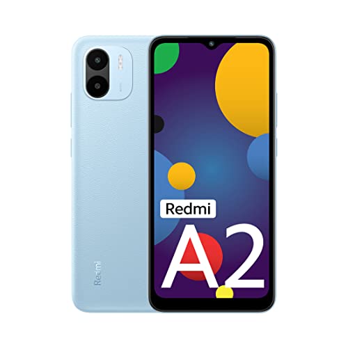 Redmi A2 (Aqua Blue, 4GB RAM, 64GB Storage)