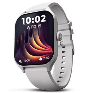 beatXP Marv Raze Advanced Bluetooth Calling Smartwatch with 1.96" HD Display, 60 Hz Fast Refresh Rate, 24/7 Health Tracking with 100+ Sports Mode, (Upto 7 Days Battery)