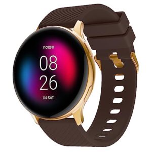 Noise Newly Launched NoiseFit Vortex with 1.46" AMOLED Display Bluetooth Calling Smart Watch, IP68 Rating, Metallic Build & High Resolution Smartwatch for Men & Women (Vintage Brown)