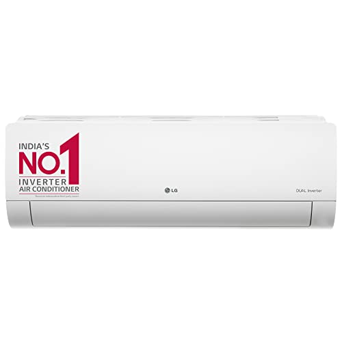 LG 1.5 Ton 3 Star DUAL Inverter VIRAAT Split AC (Copper, Super Convertible 5-in-1 Cooling, HD Filter with Anti-Virus Protection, 2023 Model, RS-Q18TNXE, White)