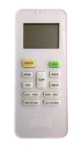 VMPS 5 Year Warranty AC Remote Compatible for VOLTAS Lloyd GODREJ Onida Blue Star AC Remote 1.5 Ton 1 Ton 2 Ton