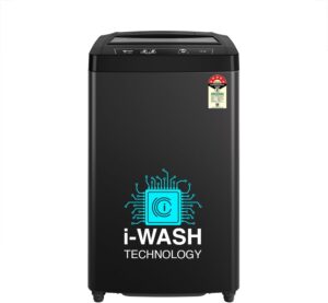 Godrej 7 Kg 5 Star I-Wash Technology Providing 1-Touch Wash Fully-Automatic Top Loading Washing Machine (WTEON 700 5.0 AP GPGR, Graphite Grey)