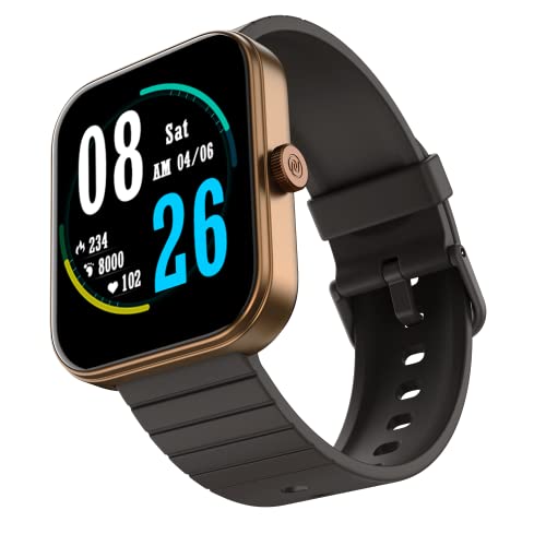 Noise Newly Launched ColorFit Pulse 3 with 1.96" Biggest Display Bluetooth Calling Smart Watch, Premium Build, Auto Sport Detection & 170+ Watch Faces Smartwatch for Men & Women (Vintage Brown)