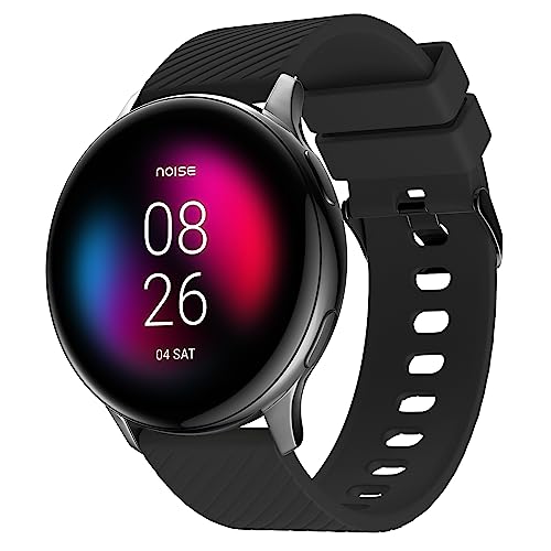 Noise Newly Launched NoiseFit Vortex with 1.46" AMOLED Display Bluetooth Calling Smart Watch, IP68 Rating, Metallic Build & High Resolution Smartwatch for Men & Women (Jet Black)
