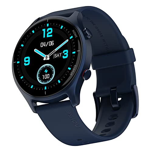 Noise Twist Bluetooth Calling Smart Watch with 1.38" TFT Biggest Display, Up-to 7 Days Battery, 100+ Watch Faces, IP68, Heart Rate Monitor, Sleep Tracking (Midnight Blue)