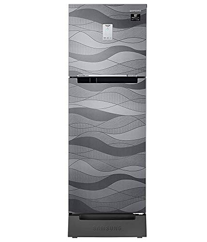 Samsung 244 L 3 Star Frost-Free Double Door Refrigerator (RT28T3C23NV/HL, Inox Wave, Base Stand with Drawer, Curd Maestro, Convertible, 2022 Model)