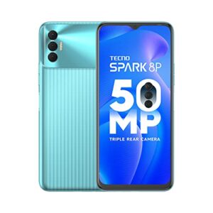 Tecno Spark 8P (Turquoise Cyan, 4GB RAM,64GB Storage)| 50MP SuperNight Camera | Upto 7GB RAM | 18W Flash Charger